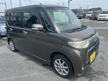 JCI 2026 JUNE 2011 Daihatsu Tanto Custom L Yellow Plate Kei Car in Okinawa, Japan