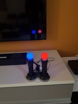 2 PlayStation Move controllers in Wiesbaden, GE