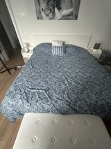 IKEA King Bed Set Modern & Complete in Ramstein, Germany