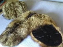 Vintage Fur - Velvet Stole with Silver Fox Trim & Muff in Chicago, Illinois