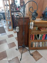 1800's Wrought Iron Candle Stand in Aurora, Illinois
