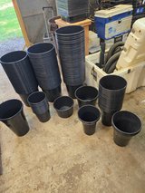 2 to 3 gallon and various sizes plastic plant pots (UPDATED) in Camp Lejeune, North Carolina