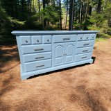 Huge Ethan Allen Bedroom Dresser Solid Wood 10 Drawers 73x20x34 New in Houston, Texas