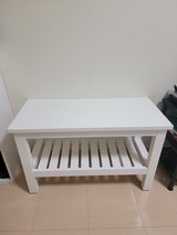 Wooden Shoe Rack in Okinawa, Japan
