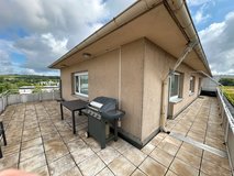 Bright furnished apartment with large balcony above the roofs of Kaiserslautern in Ramstein, Germany