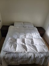 Queen Size Mattress + Box Spring/Frame in Okinawa, Japan
