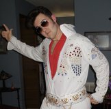 ELVIS  COSTUME :  BEJEWELED jumpsuit. in Warner Robins, Georgia