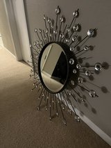 Circular Mirror Decoration in Alamogordo, New Mexico