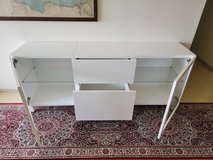 Two Piece White Cupboard in Okinawa, Japan
