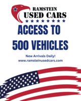 The *HUGEST* used car DEARSHIP for Americans in Europe in Spangdahlem, Germany