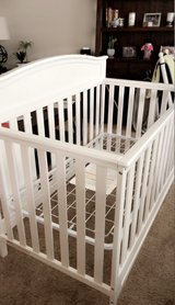 White Delta Convertible Crib - SF, PF Home in Camp Lejeune, North Carolina