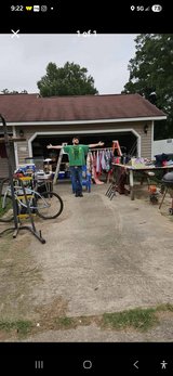 Yard sale in Byron, Georgia