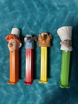 PEZ Disney's Ratatouille Loose Dispensers (Alfredo, Remy, Chef Skinner, Emile) in Aurora, Illinois