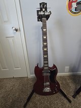 Gibson SG Bass with Peavey TNT Amp in Kingwood, Texas