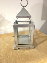 Pottery Barn Chrome & Glass Lantern in Plainfield, Illinois