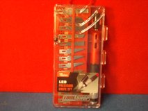 NEW TOOL SHOP 15 PC. LED PRICISION KNIFE SET in Aurora, Illinois