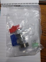 New washing machine shut off valve 15mm compression to ¾”  6 available in Lakenheath, UK