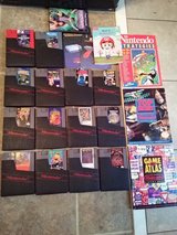 Nintendo nes games & books in Spring, Texas