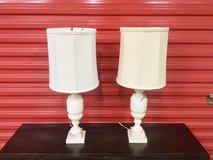 Mid Century Carved Marble Table Lamps in Bolling AFB, DC