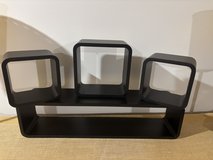 4 Black Wood Wall Shelves in Batavia, Illinois