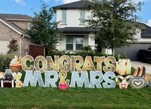 Yard sign rentals 936-232-6894 in The Woodlands, Texas