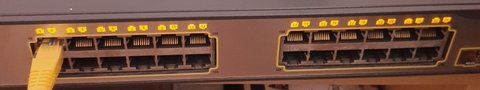Cisco Catalyst 3750 24 ports / 2 fiber ports in Okinawa, Japan
