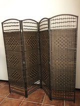 Wicker Room Divider in Okinawa, Japan