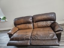 Genuine Leather Sofa & Loveseat in Wheaton, Illinois
