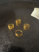 Korean style - Lucky Charm for Baby’s First Birthday - Gold Accessories in Ramstein, Germany