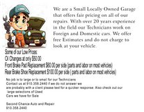 Auto  Repair in Camp Lejeune, North Carolina