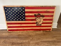 bad boy club wood flag in Fort Polk, Louisiana