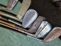 Wood handle golf clubs in DeKalb, Illinois