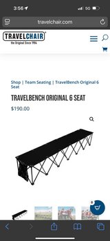 travel sports bench expandable in Wheaton, Illinois