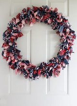 Rag Wreaths in Nashville, Tennessee