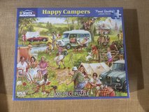 NEW “Happy Campers” White Mountain Jigsaw Puzzle-1000 pieces in Aurora, Illinois