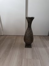 Tin Flower Vase in Okinawa, Japan