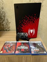 PS5 Spider-Man 2 Limited Edition Bundle + Games in Clarksville, Tennessee