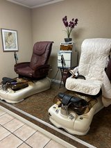 Pedicure Chairs  La Fleur in Kingwood, Texas