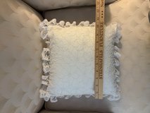 Bridal pillow to carry ring or baby pillow in Chicago, Illinois