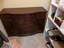 Antique mahogany buffet in Naperville, Illinois