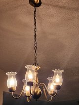 Hanging ceiling chandelier in Camp Lejeune, North Carolina