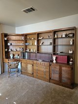 Vintage Ethan Allen Heirloom Nutmeg Maple Custom Plan Bookshelfs and Corner Desk in Vacaville, California