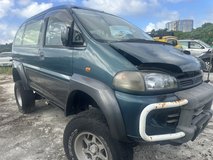 Mitsubishi DELICA for parts in Okinawa, Japan