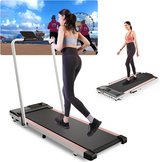 PINK Foldable Walking Pad Treadmill with Handle Bar 3.0 HP 300LBS Capacity Remote Control with APP in Glendale Heights, Illinois