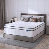 Full Size Mattress 10 Inch Medium Firm with Pocket Springs and Soft Foam, Ultimate Motion Isolation in Glendale Heights, Illinois