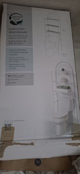 Over toilet shelf in Ramstein, Germany