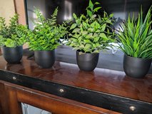 4 small artificial plants w vases in Alamogordo, New Mexico