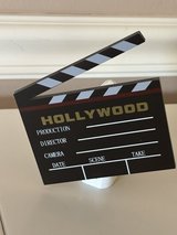 Hollywood Movie Clapboard Night Light in Aurora, Illinois