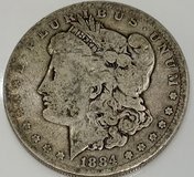 1884 Morgan Silver Dollar in Wiesbaden, GE