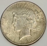 1925 Peace Silver Dollar in Wiesbaden, GE